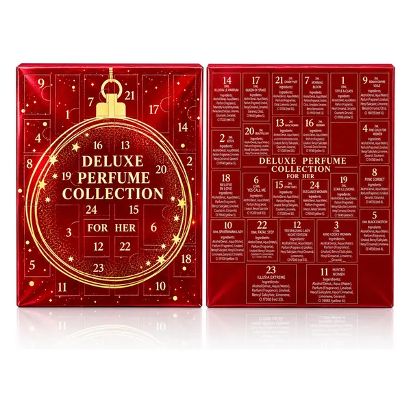 Real Time – Deluxe Perfume Collection For Her Adventskalender - 24 parfums