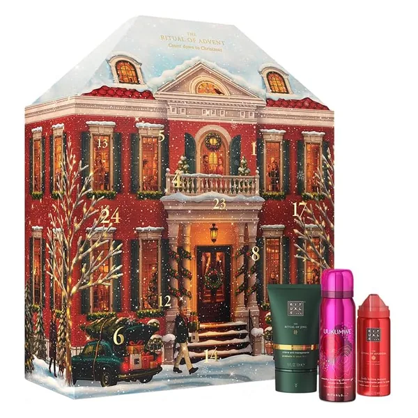 Rituals Klassieke adventskalender 2026 met 24 deuren, kamerset